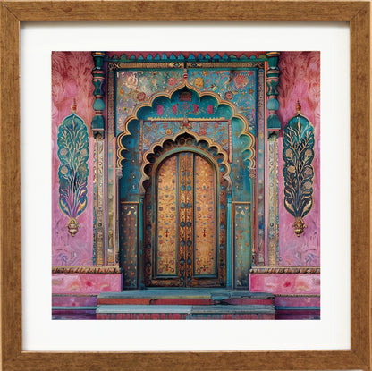 Amber & Teal – Heritage Doorway