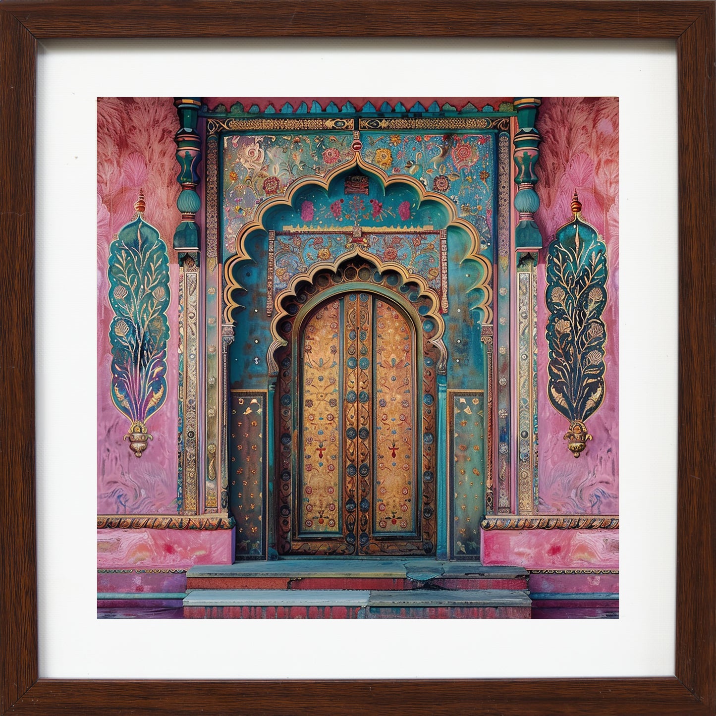 Amber & Teal – Heritage Doorway