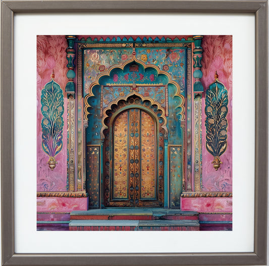 Amber & Teal – Heritage Doorway