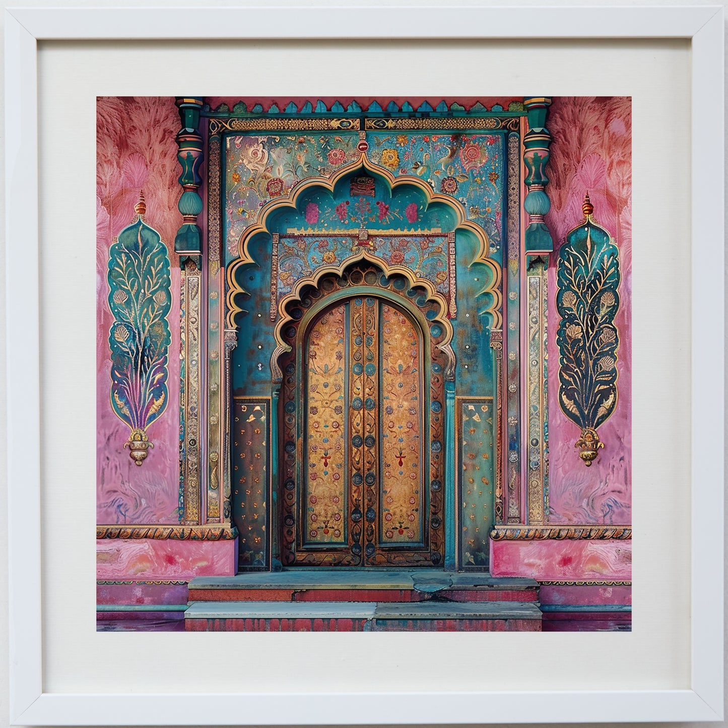 Amber & Teal – Heritage Doorway