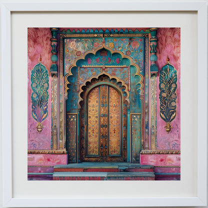 Amber & Teal – Heritage Doorway
