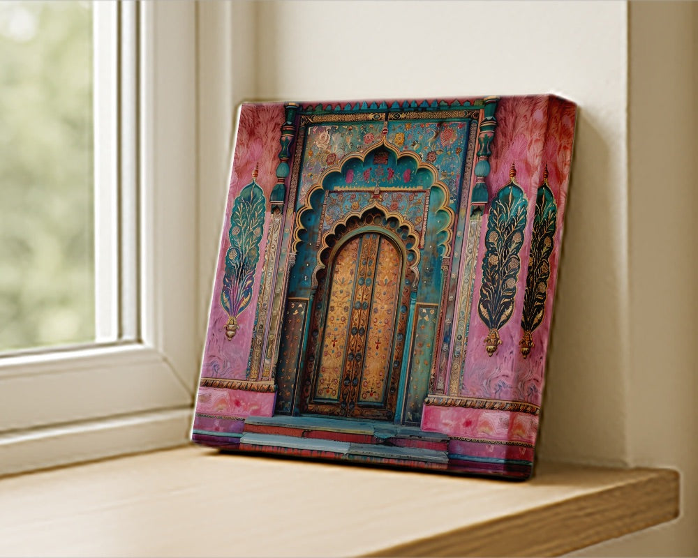 Amber & Teal – Heritage Doorway