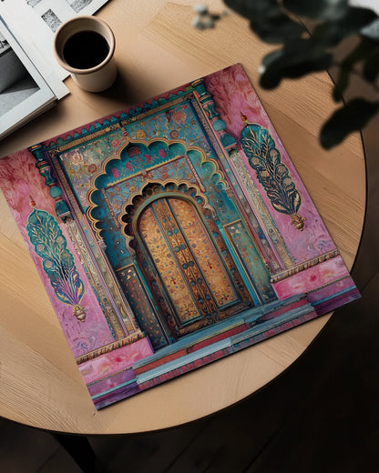 Amber & Teal – Heritage Doorway