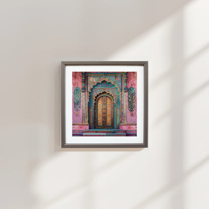 Amber & Teal – Heritage Doorway