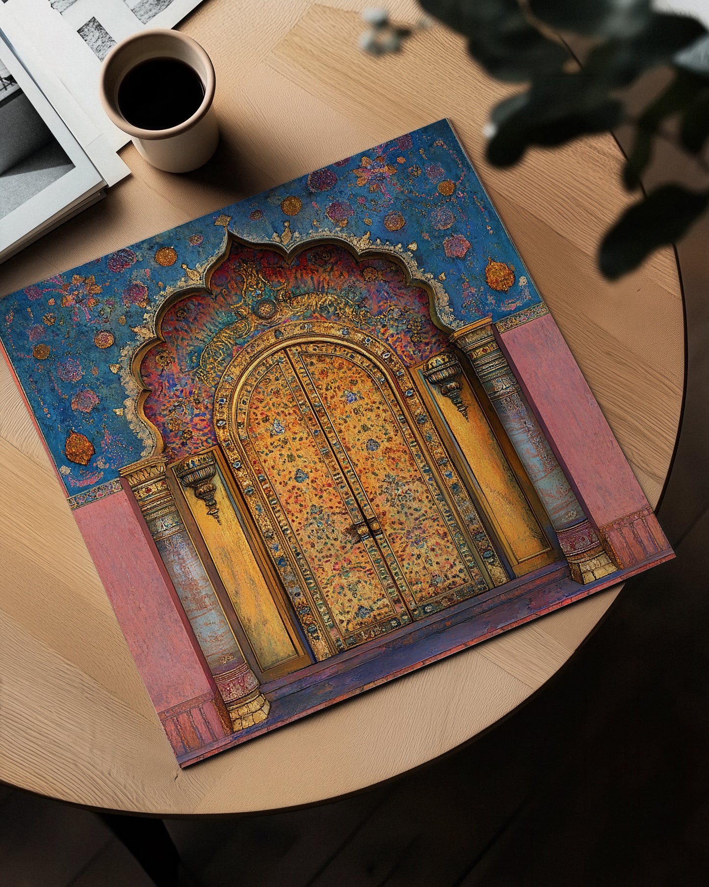 Heritage Doorway - Rajasthani Blue