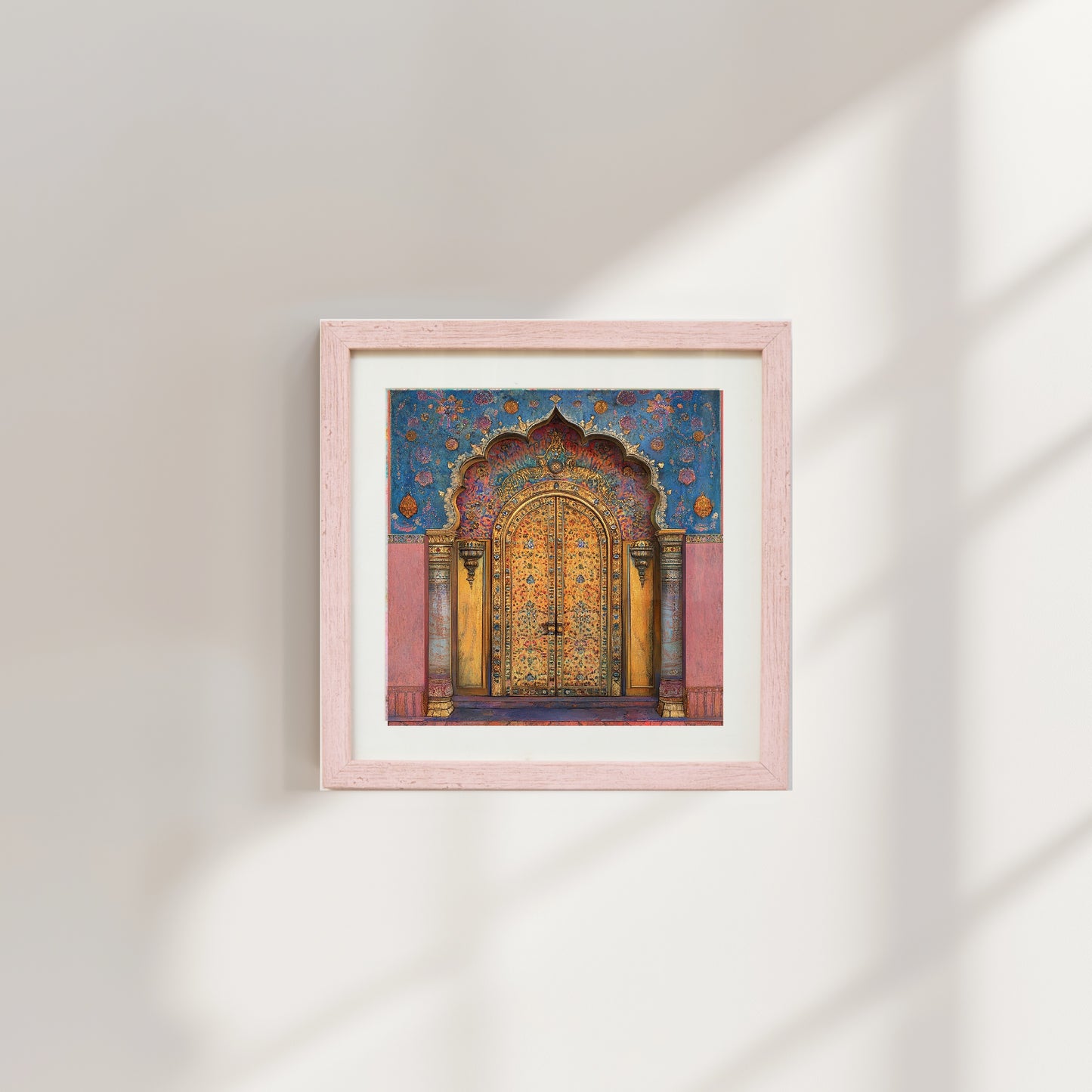 Heritage Doorway - Rajasthani Blue