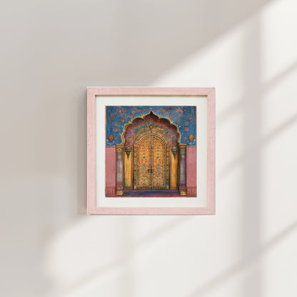 Heritage Doorway - Rajasthani Blue