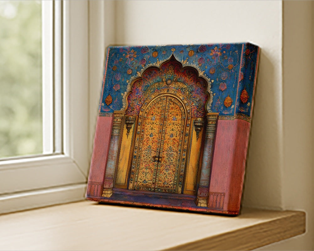Heritage Doorway - Rajasthani Blue