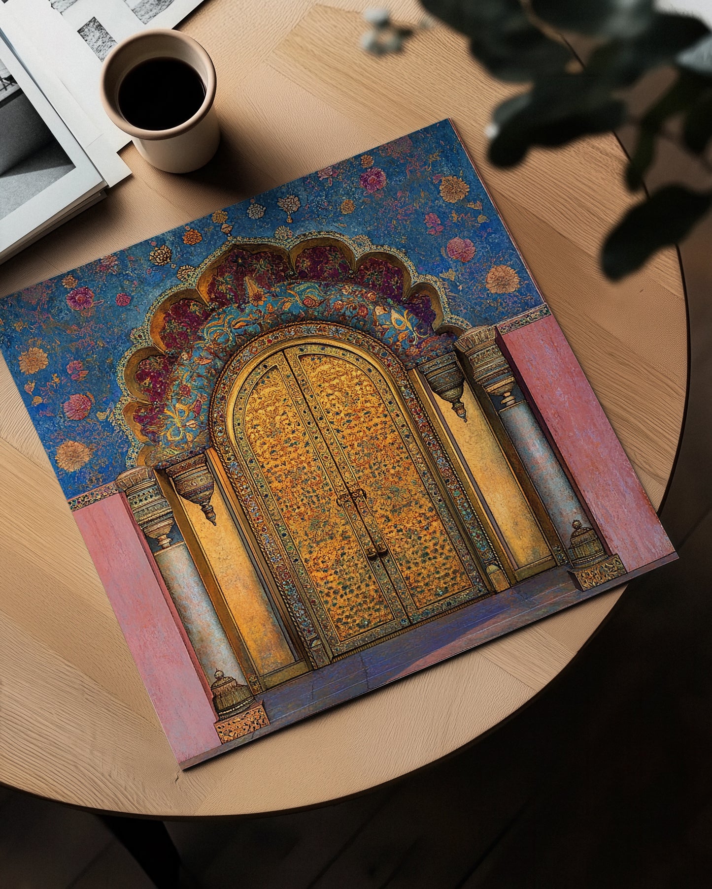Heritage Doorway - Rajasthani Pink