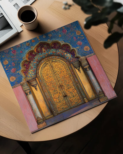Heritage Doorway - Rajasthani Pink