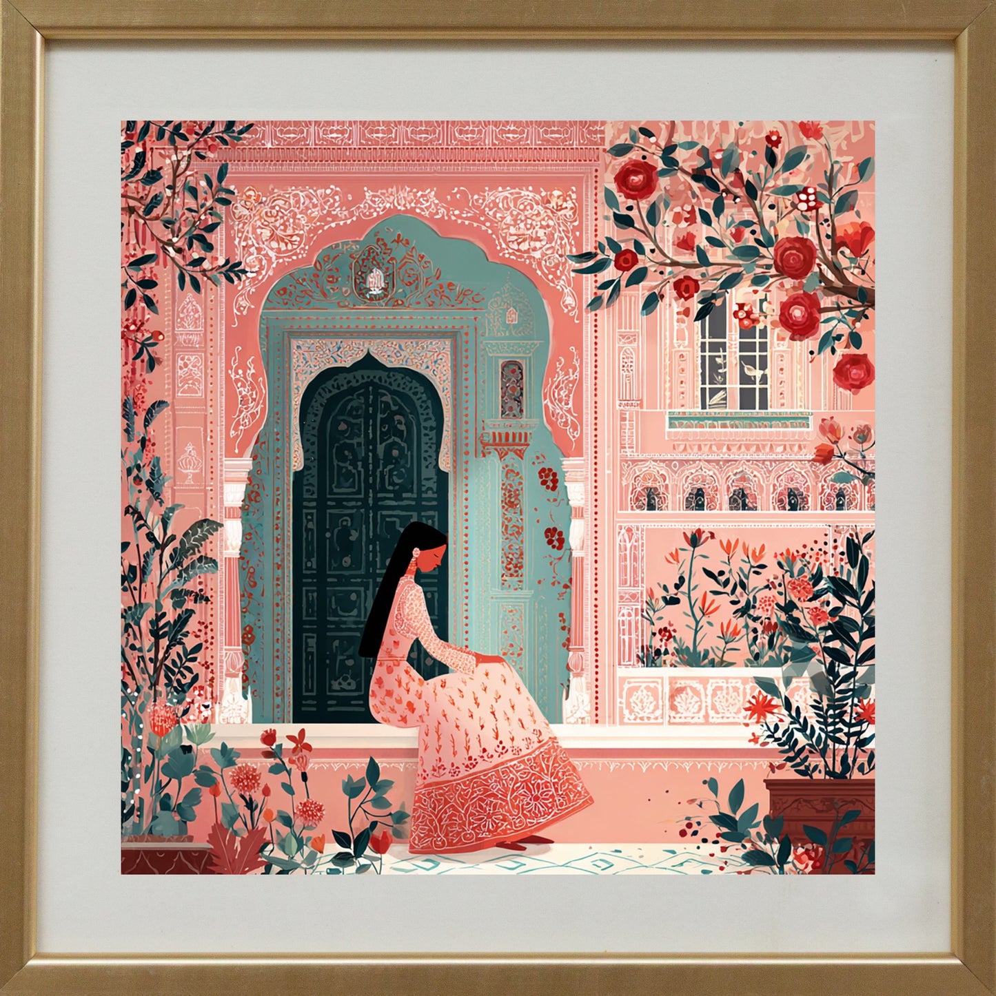 Garden Reverie - Royal Portrait