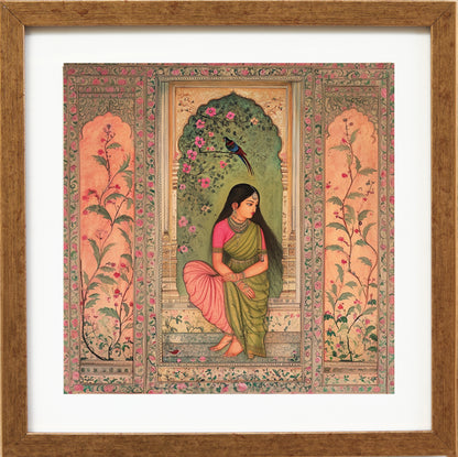 Garden Song - Mughal Portrait