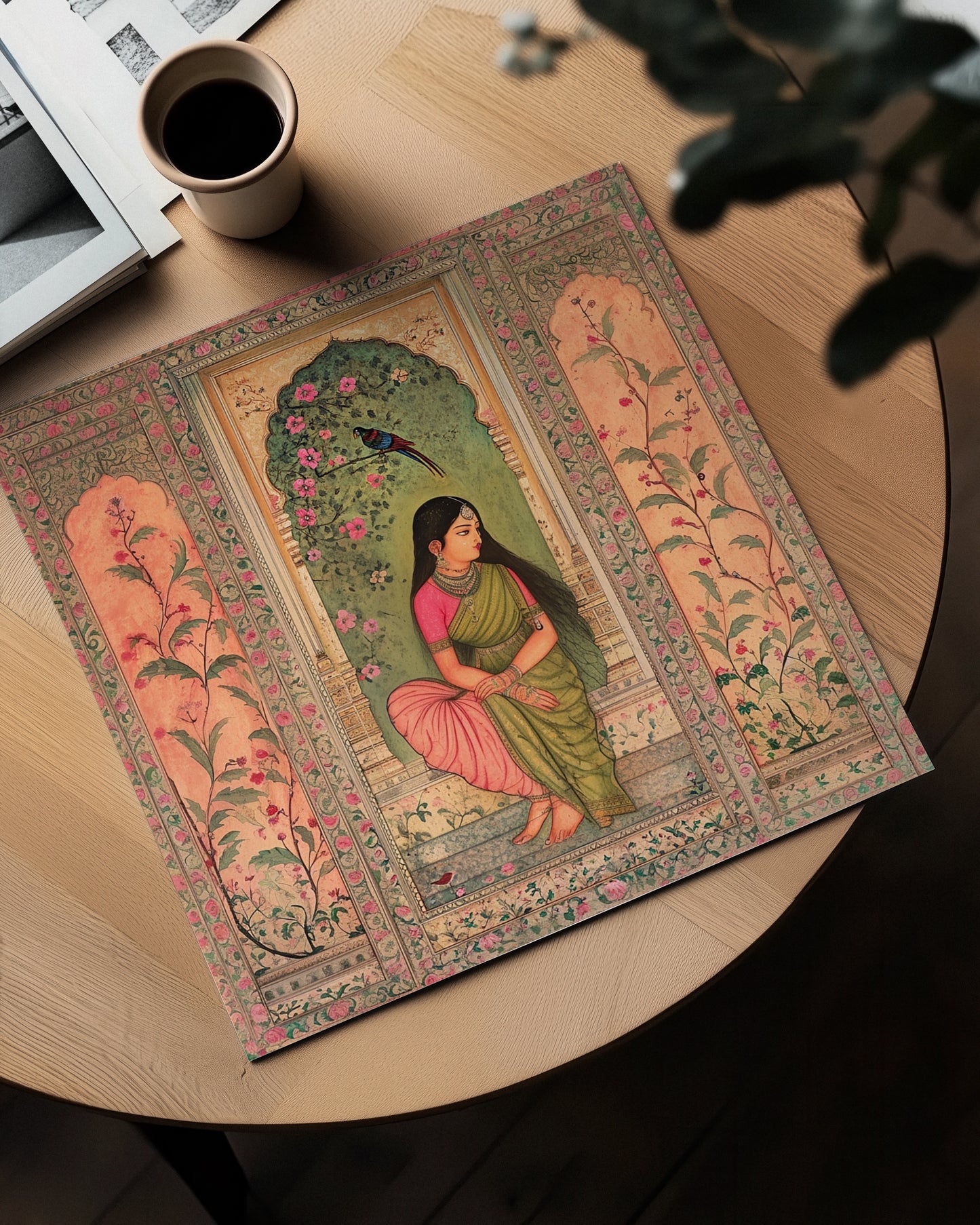 Garden Song - Mughal Portrait