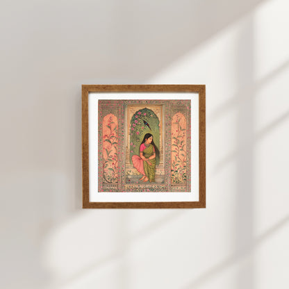 Garden Song - Mughal Portrait