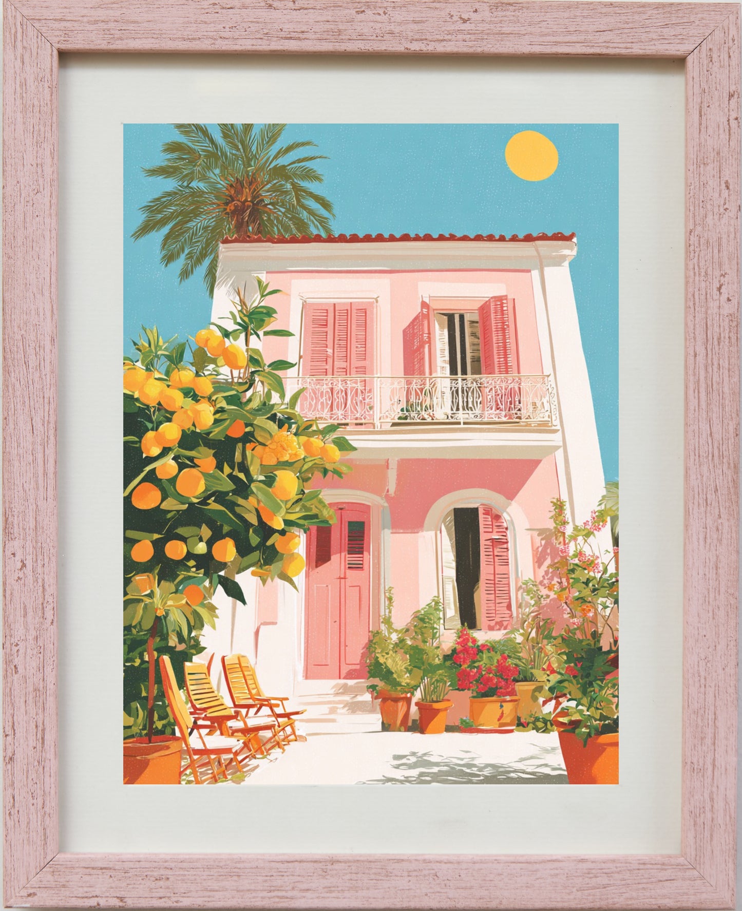 Orange Tree Courtyard – South of France