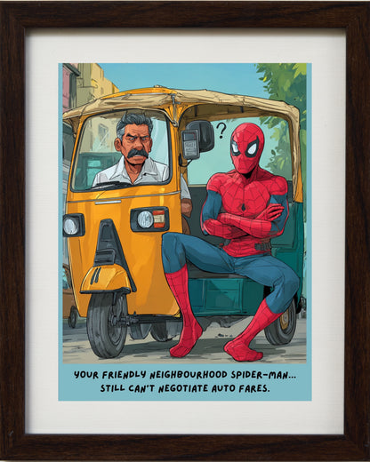 Spider-Man vs Auto Driver