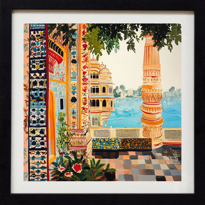 Udaipur Balcony
