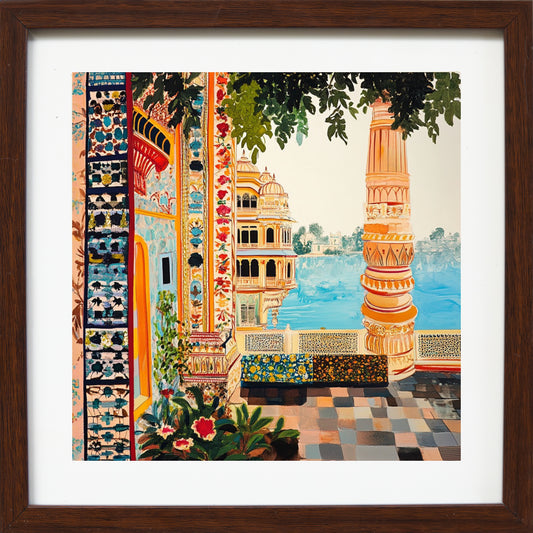 Udaipur Balcony