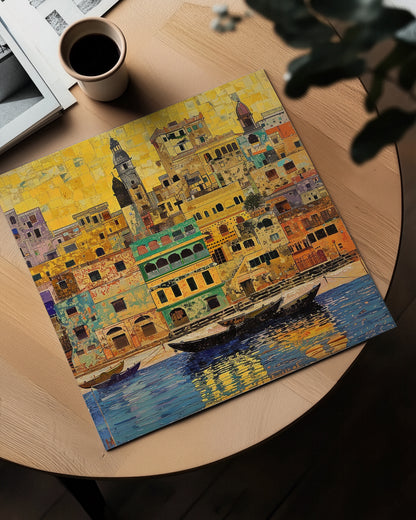 Varanasi Skyline - Mosaic