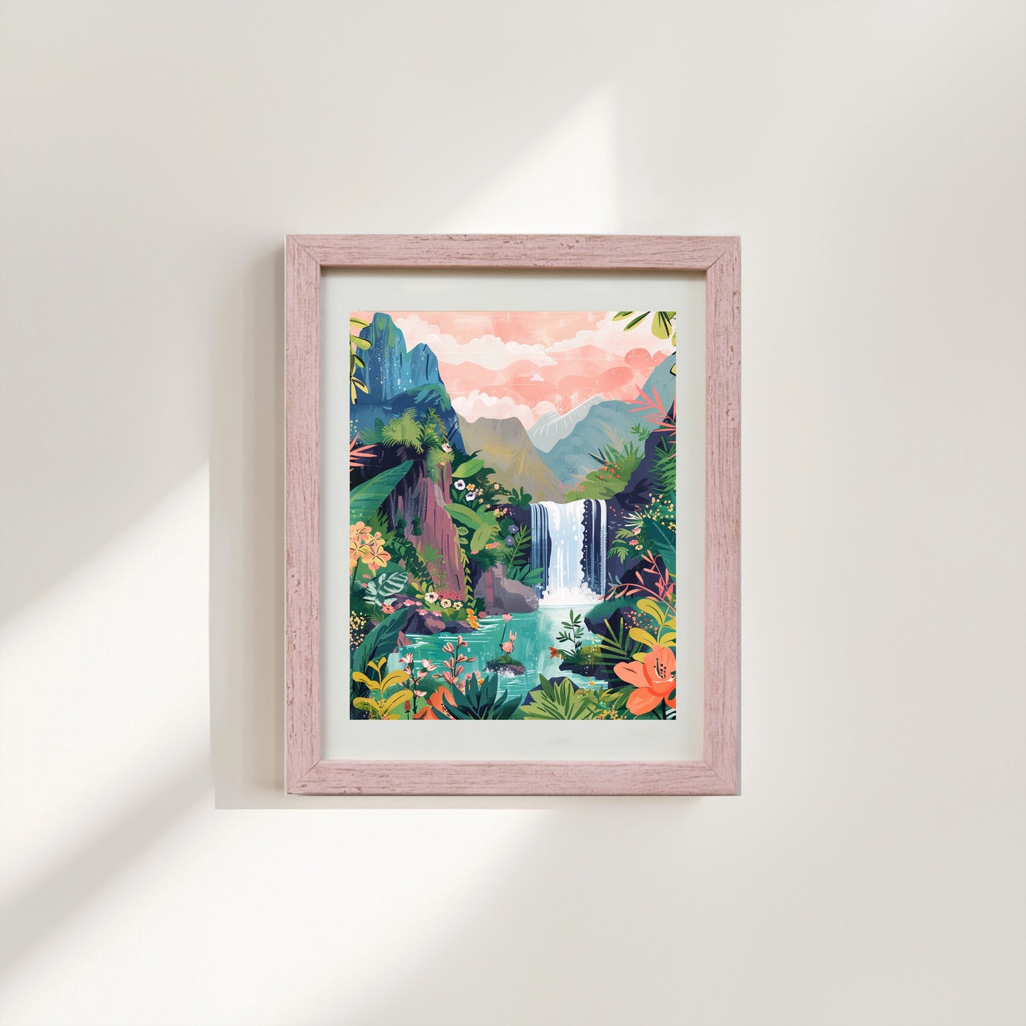 Hidden Waterfall – Landscape
