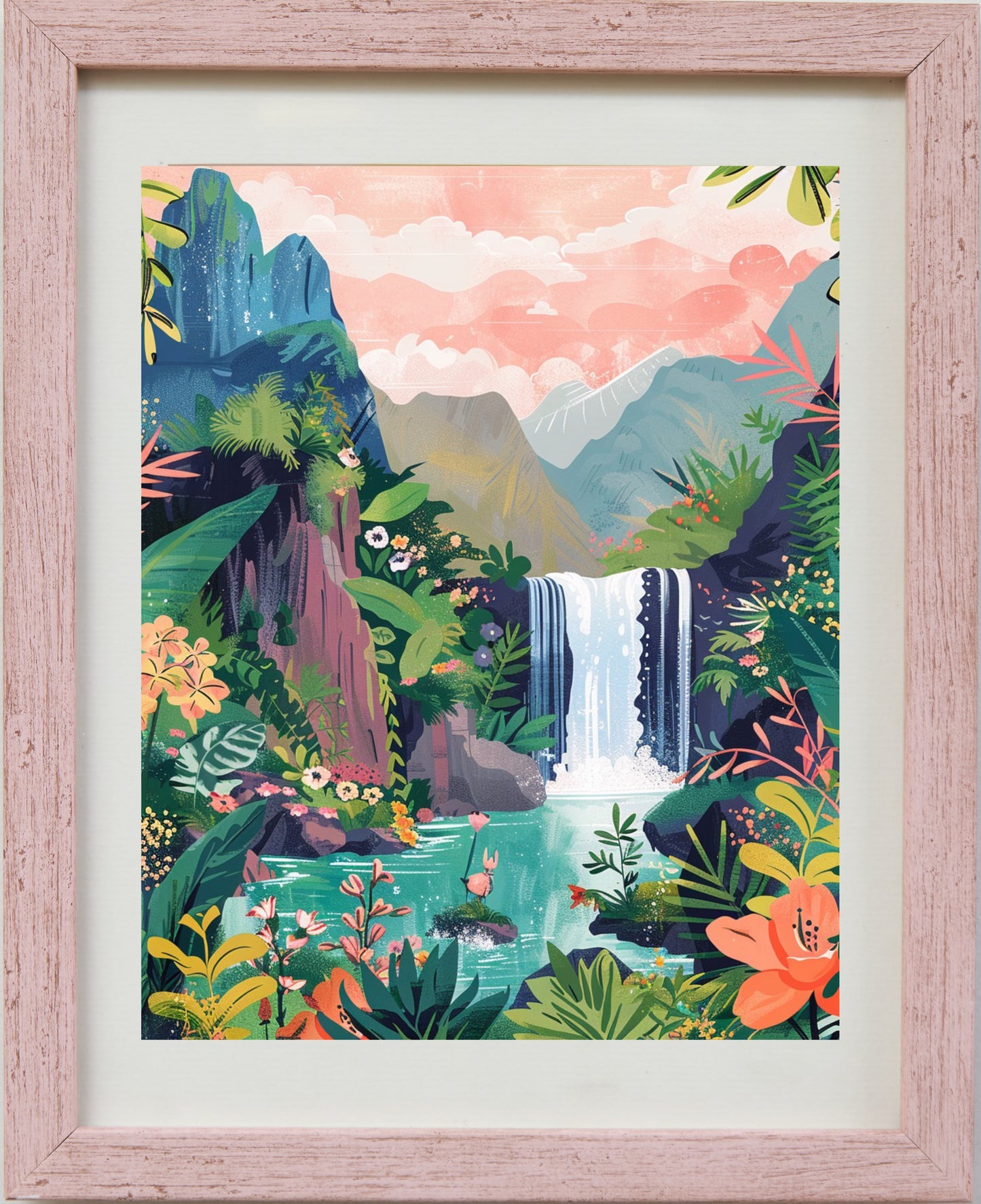 Hidden Waterfall – Landscape