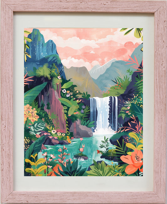 Hidden Waterfall – Landscape