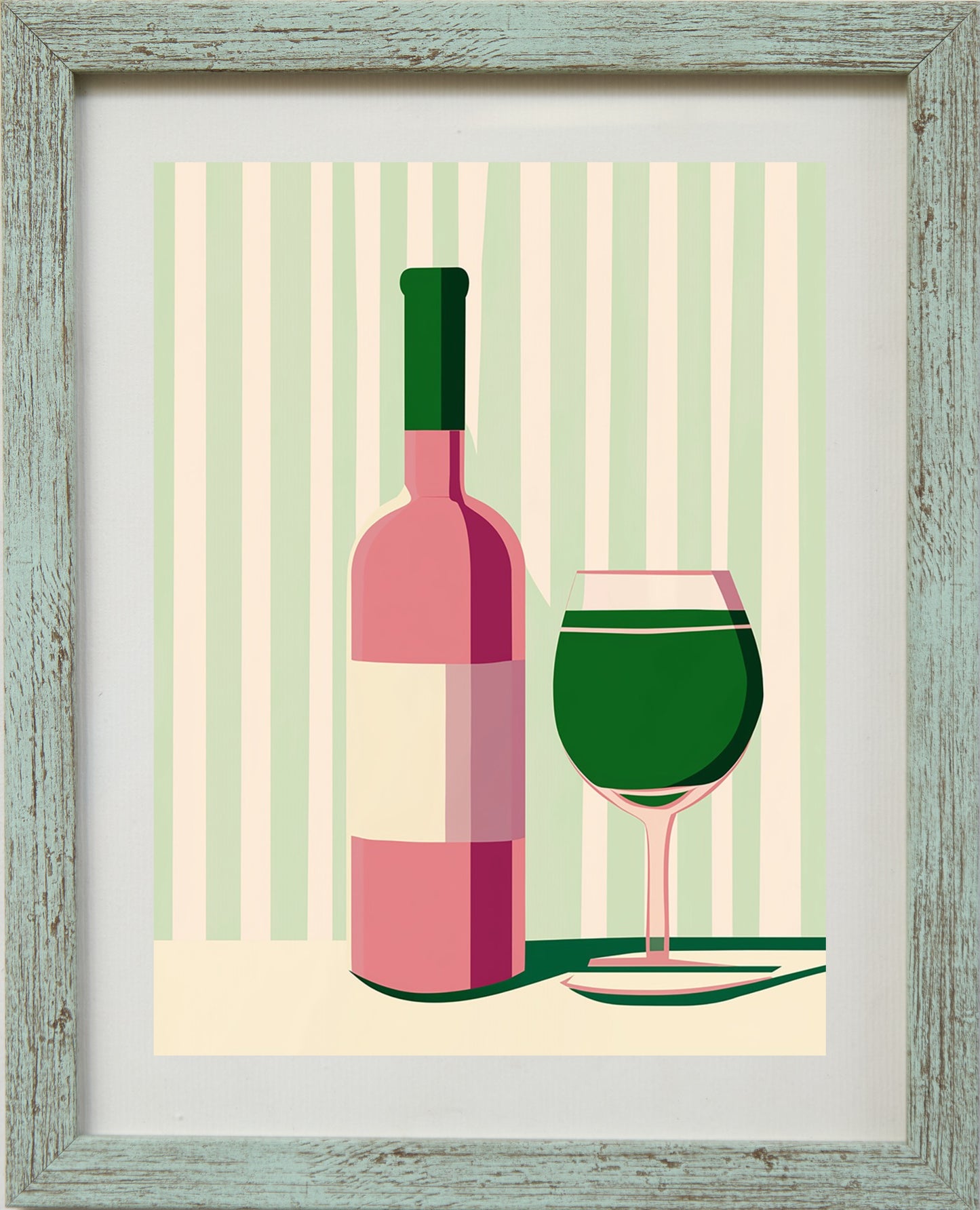Rosé & Green