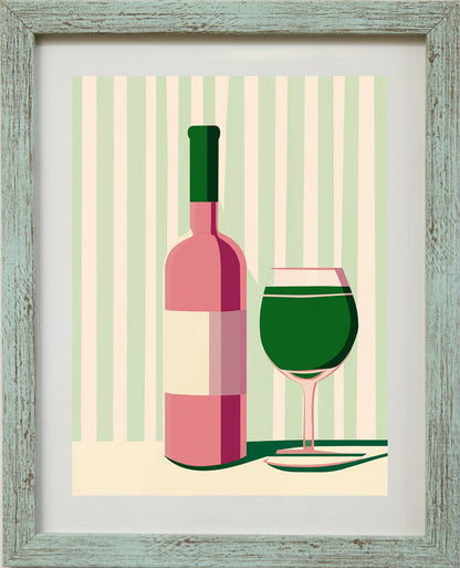 Rosé & Green