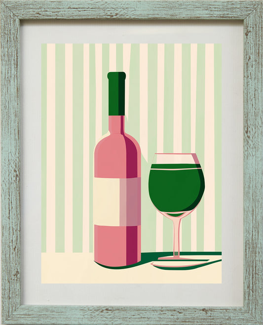 Rosé & Green