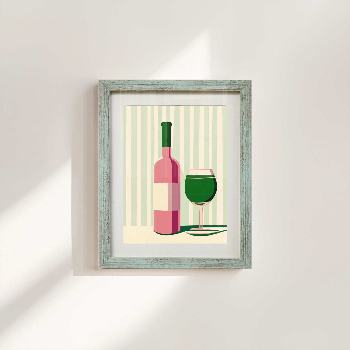 Rosé & Green