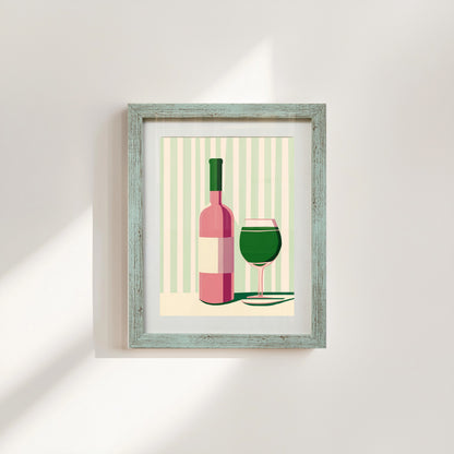 Rosé & Green