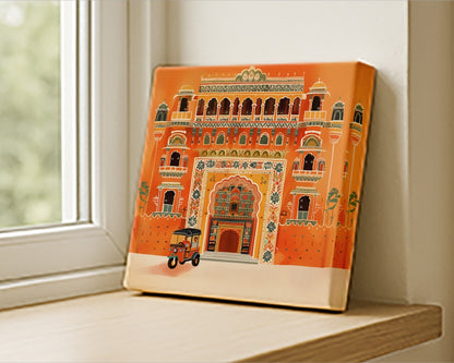 The Orange Haveli – Rajasthani Facade